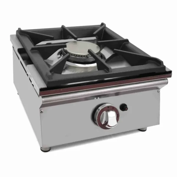 cocina-a-gas-sobremostrador-arilex-de1-fuego-de-6-kw-40cgn