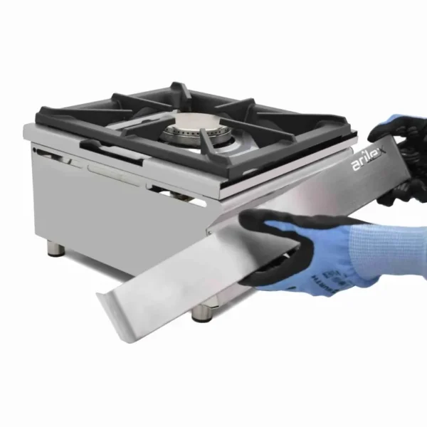 cocina-a-gas-sobremostrador-arilex-de1-fuego-de-6-kw-40cgn3