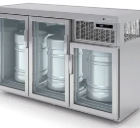 Barrilero Refrigerado Puertas de Cristal