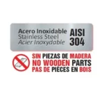 Mesa Mural acero inoxidable