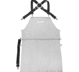 DELANTAL MALLA METALICA ACERO INOX 80X55 ideal para hostelería. Resistencia