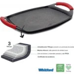 PLANCHA GRILL ACANALADA FERRUM 37 X 27CM ideal para hostelería. Resistencia