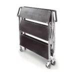CARRO SERVICIO PLEGABLE 3 BANDEJAS ideal para hostelería. Resistencia