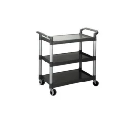 CARRO SERVICIO DESMONTABLE 3 BANDEJAS 80 ideal para hostelería. Resistencia
