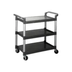 CARRO SERVICIO 3 BANDEJAS PLASTICO ideal para hostelería. Resistencia