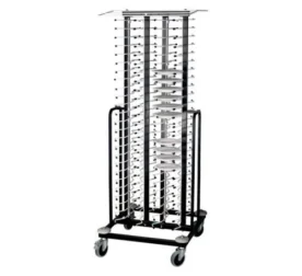 CARRO PORTAPLATOS C/RUEDA 100 PLATOS ideal para hostelería. Resistencia