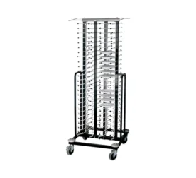 CARRO PORTAPLATOS-80 PLATOS ideal para hostelería. Resistencia