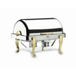 CHAFING DISH ROLL TOP PATAS LATON 1/1 ideal para hostelería. Resistencia
