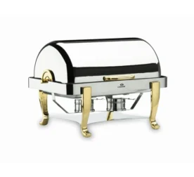 CHAFING DISH ROLL TOP PATAS LATON 1/1 ideal para hostelería. Resistencia