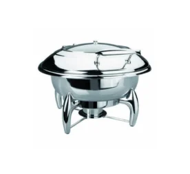 CHAFING DISH LUXE REDONDO D.37 CMS. ideal para hostelería. Resistencia