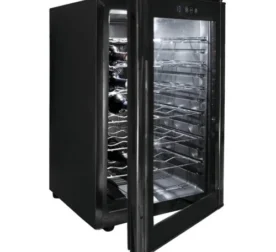 ARMARIO VINO BLACK LINE 28 BOTELLAS ideal para hostelería. Resistencia