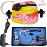 SET AEROGRAFO ACCIÓN DOBLE CON COMPRESOR