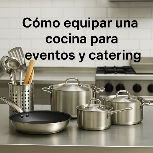 Cómo equipar una cocina para eventos y catering 1 Cómo equipar una cocina para eventos y catering