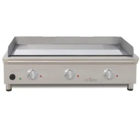 Frytops Eléctrico 100 cm ARILEX acero de 15 mm con baño de cromo duro Línea 600 100FRYGCN