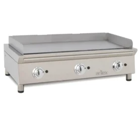 Frytops a gas 100 cm ARILEX acero rectificado de 15 mm Línea 600 100FRYGRN