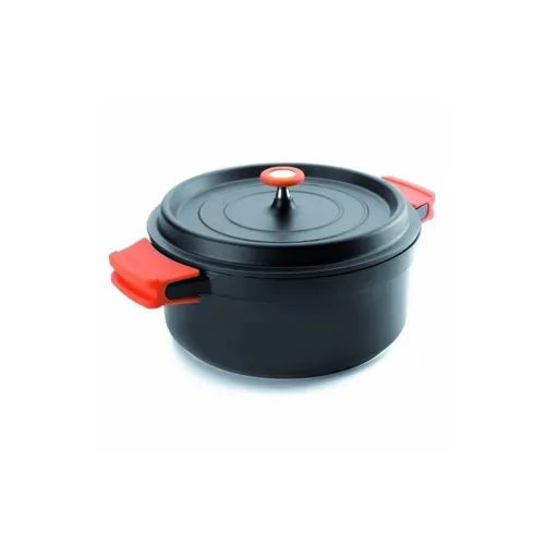 CACEROLA NEGRA ALUMINIO FUNDIDO D.16 CMS