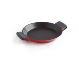 PAELLERA ALUM. FUNDIDO COCOTTE ROJA 32CM