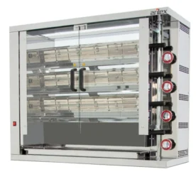 Asador vertical a gas ARILEX de 3 espadas 3ASG