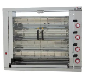 Asador vertical a gas ARILEX de 4 espadas 4ASG