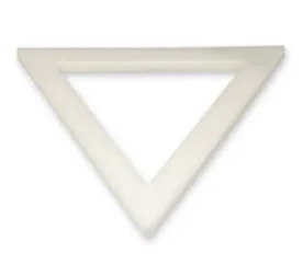 TRIANGULO 400 MM POLIETILENO