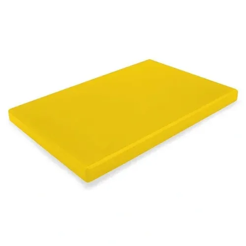 TABLA CORTE POLIETILE AMARILLO 60X40X2CM