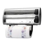 PORTARROLLOS PARED OVAL INOX