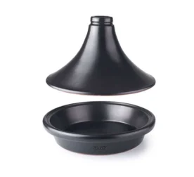 TAJINE NATURAL NEGRO 28 CM