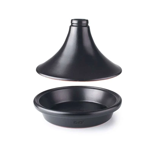 TAJINE NATURAL NEGRO 28 CM