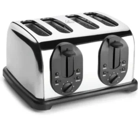 TOSTADOR 4 RANURAS INOX 1450-1750W