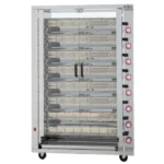 Asador vertical a gas con Peana ARILEX de 6 espadas 6ASGP