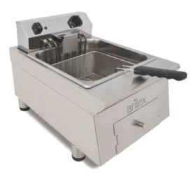 Freidora eléctrica 12+12 litros 7.5+7.5 kw trifásica Línea 600 70FRE1212GTR