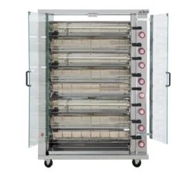 Asador vertical a gas ARILEX de 8 espadas  8ASG