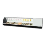 Vitrina refrigerada de tapas ARILEX 8 bandejas doble piso  GN1/3 8VTG VISION DOBLE