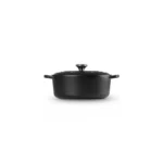 COCOTTE OVAL BLACK 42 CM