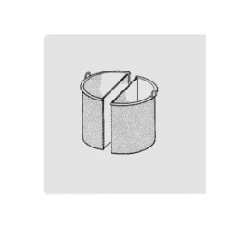 Cesta 150 Litros 2 Compartimentos para colar la pasta MAGISTRA PLUS 900