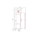 ARMARIO GN2/1 REFRIG 2000 4 PUERTA