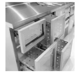 ARMARIO PASTELERO REFRIG 1000 2 P CRISTAL