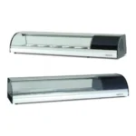 BANDEJA FRIA 4 FRENTE CURVO CUBETAS INOX