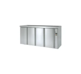 BARRILERO PREINST 220 PUERTAS INOX RESPALDO CRISTAL