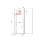 ARMARIO GN REFRIG 1002 FAESCOR