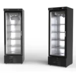 ARMARIO EXPOSITOR MANT CONG 751 EXT. NEGRO INT. INOX