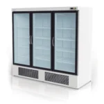 ARMARIO EXPOSITOR REFRIG 751 EXT. NEGRO INT. INOX