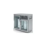 BARRILERO REFRIG 100 PUERTAS CRISTAL RESPALDO CRISTAL