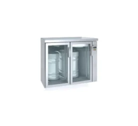 BARRILERO PREINST 120 PUERTAS CRISTAL RESPALDO CRISTAL