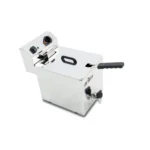 Freidora eléctrica EVOLUTION con grifo capacidad 10 litros con potencia 3.5 kw monofásica con contactor EVO10G
