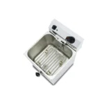 Freidora eléctrica EVOLUTION con grifo capacidad 12 litros con potencia 7.5 kw trifásica con contactor EVO12GTR