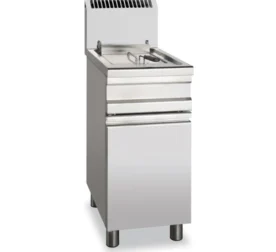 Freidora a Gas 14+14 Litros 13+13 kW con Mueble GF15+15S STAND ALONE