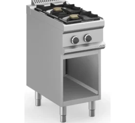 Cocina a gas 2 fuegos 2x5.5 Kw con Mueble MFB74AXS MAGISTRA PLUS 700