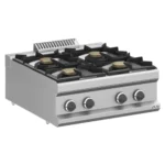 Cocina a gas 2 fuegos 2x7 Kw Sobremesa MFB74TXL MAGISTRA PLUS 700