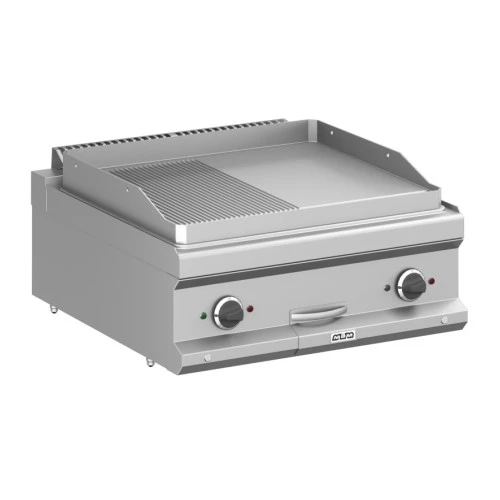 Frytop Eléctrico 70 cm Placa Ranurada Acero Rectificado Sobremesa MFTE77TR MAGISTRA PLUS 700